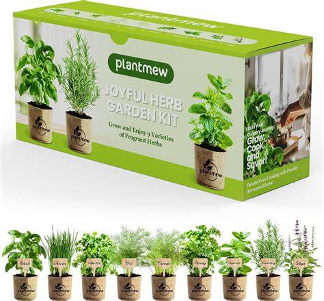 Organic Herb Garden Kit Indoor - Amazon - raincitystudios.com