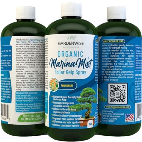 Organic Kelp Foliar Spray for All Live Indoor Outdoor Bonsai ... - eBay - raincitystudios.com