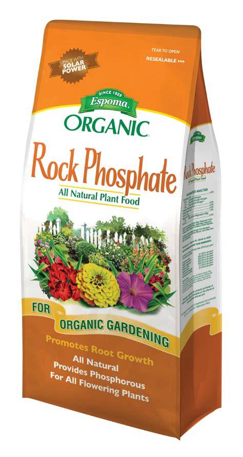 Organic Rock Phosphate - Calcium Phosphate Plant Food for Flower … - raincitystudios.com