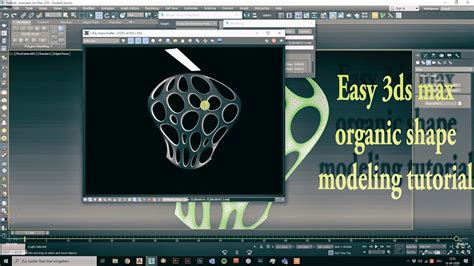 Organic shape 3ds Max modeling easy - muktibox.com