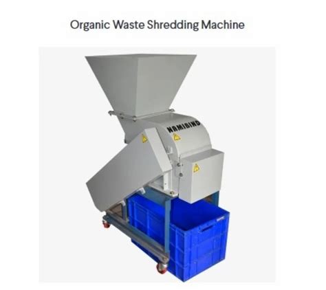 Organic Waste Shredding Machine Design - raincitystudios.com