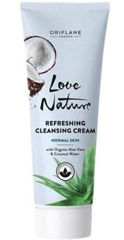 ORIFLAME LOVE NATURE REFRESHING CLEANSING CREAM.