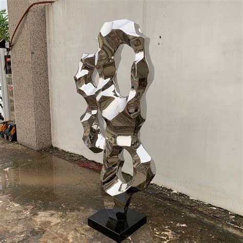 Original Abstract Stone Sculpture on Stainless Steel For Sale - Saatchi Art - muktibox.com