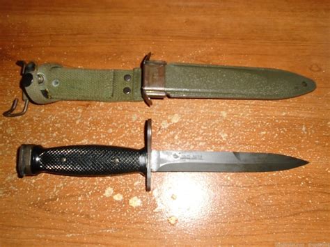 ORIGINAL COLT MARKED VIETNAM ERA M16 M7 BAYONET WITH M8A1 …