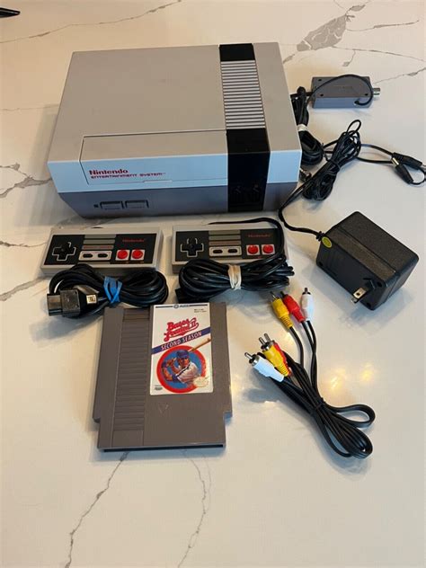 ORIGINAL Nintendo Entertainment System Video Game Bundle Set Kit NES