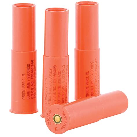 ORION 12 GA RED FLARES 4/PACK - Eagle Safety