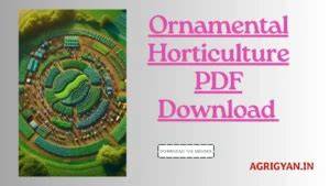 Ornamental Horticulture: Download Free PDF - raincitystudios.com