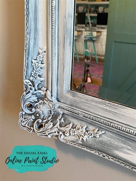 Ornate Mirror Makeover - The Social Easel … - muktibox.com
