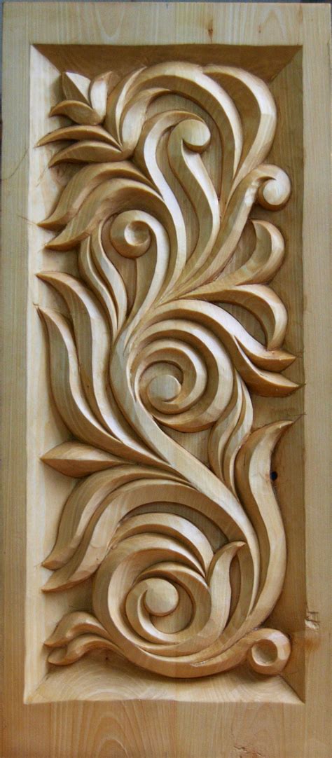 Ornate Wood Carving Pattern - muktibox.com