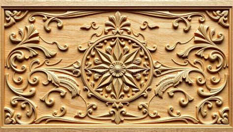 Ornate Wood Carving vectors - Shutterstock - muktibox.com