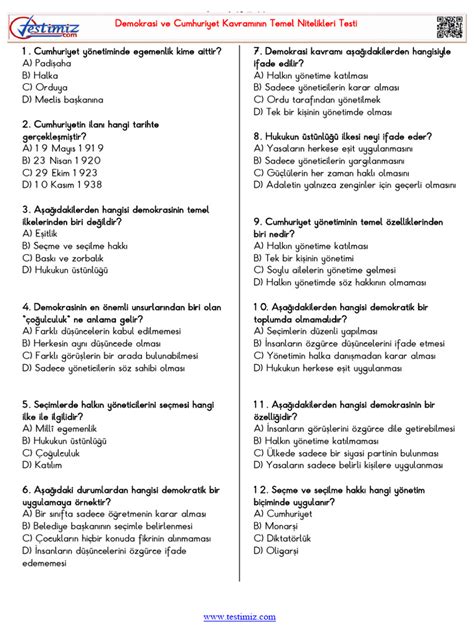 ORTAOKULLARDA DEMOKRASİ KAVRAMININ Mehmet. 