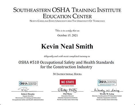 OSHA 510 Training - Career Trend