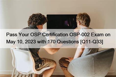 OSP-002 Exam
