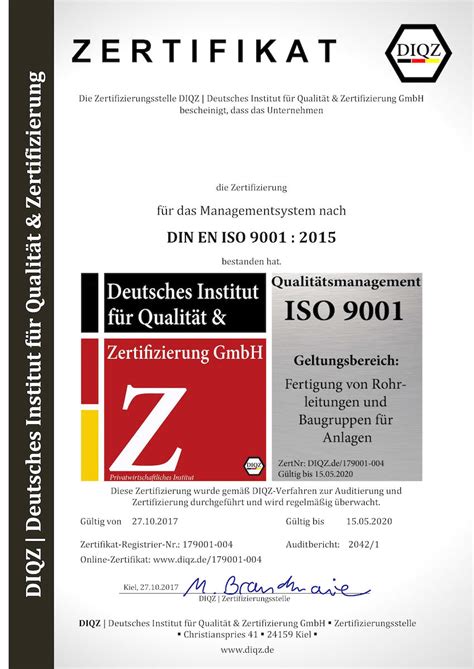 OSP-002 Zertifizierung