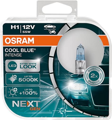 OSRAM H1 Cool Blue Intense Next Generation, 12V, 55W, …