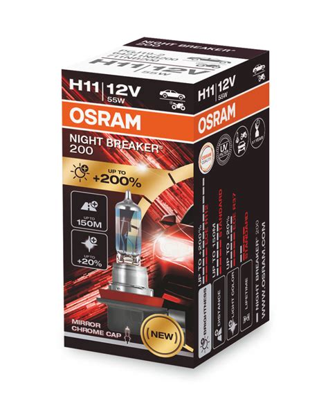 OSRAM Night Breaker 200 - 200% MAIS LUZ que uma HALÓGENA …