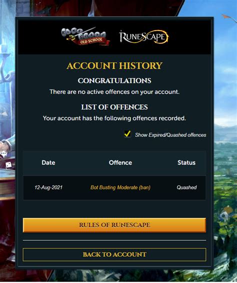 OSRS - Received the permanent ban Community RuneMate