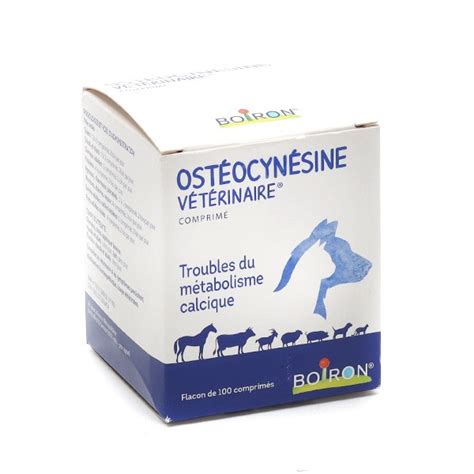 OSTEOCYNESINE vétérinaire BOIRON boîte 100 comprimés ... - Zoo Santé