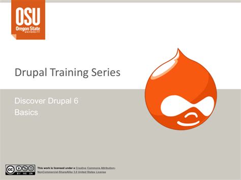 OSU Drupal 6 Basics Powerpoint