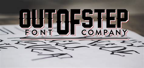 Out Of Step Font Company - muktibox.com