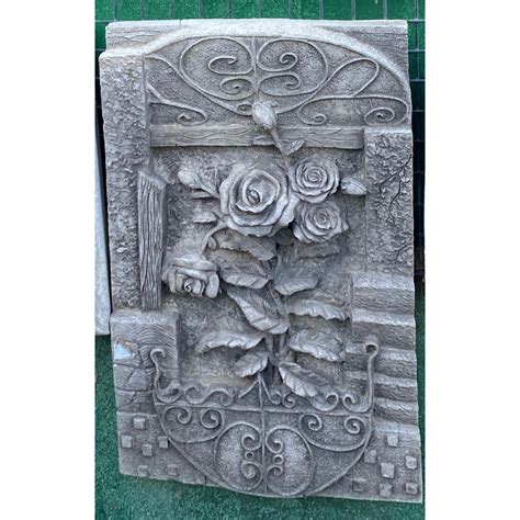 Outdoor Concrete Wall Plaque - Etsy - muktibox.com