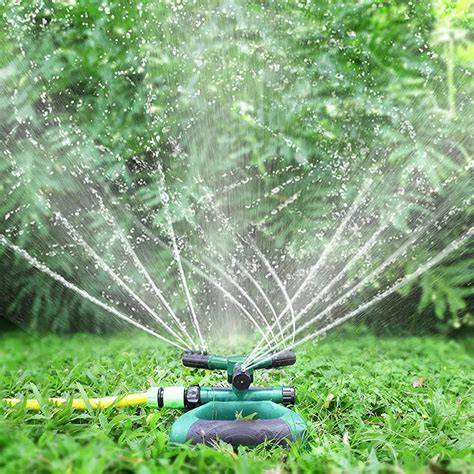 Outdoor Durable 360 Rotating Plastic Sprinkler Lawn Garden Farm ... - raincitystudios.com
