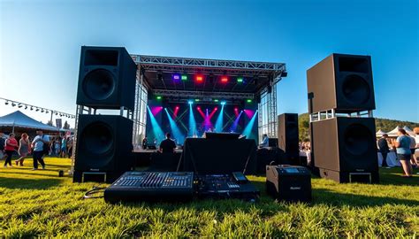 Outdoor Festival Sound Engineering: Why Your Favorite Band Sounds ... - wintechmobiles.com