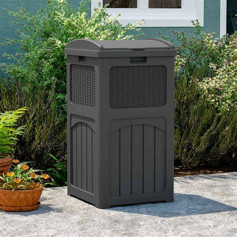 Outdoor Patio Trash Bins | Resin & Metal Options - Target - raincitystudios.com
