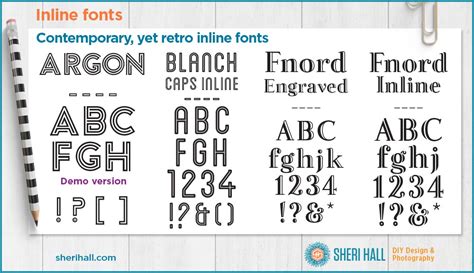 Outline Inline Fonts - FontSpace - muktibox.com