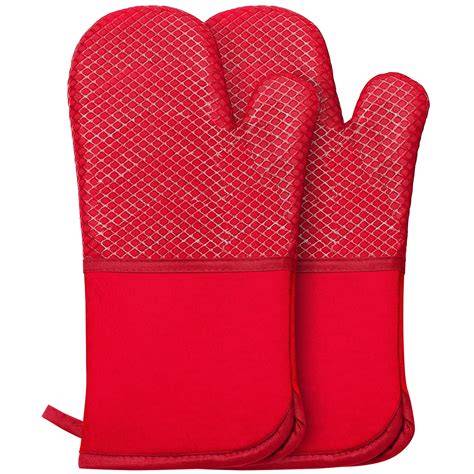 Oven gloves, oven mitts, kitchen gloves, oven gloves, heat-resistant ... - raincitystudios.com