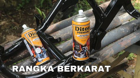 Overcome rusty motorcycle frames by repainting...Black Gloss Diton ... - muktibox.com