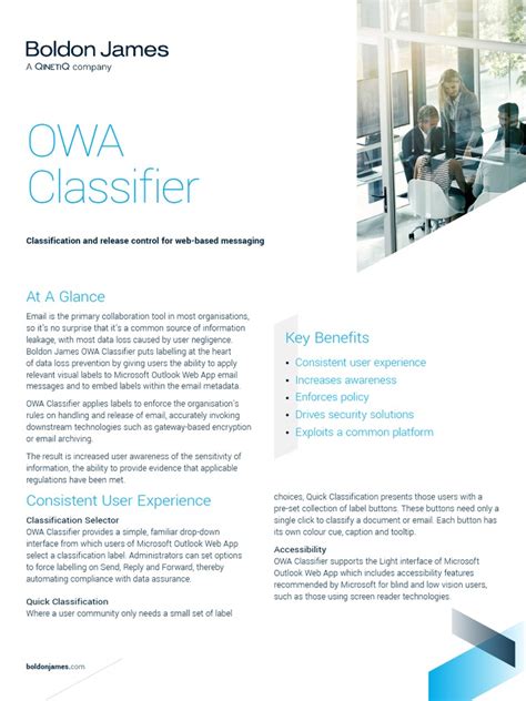 OWA Classifier: at A Glance PDF Internet Metadata - Scribd