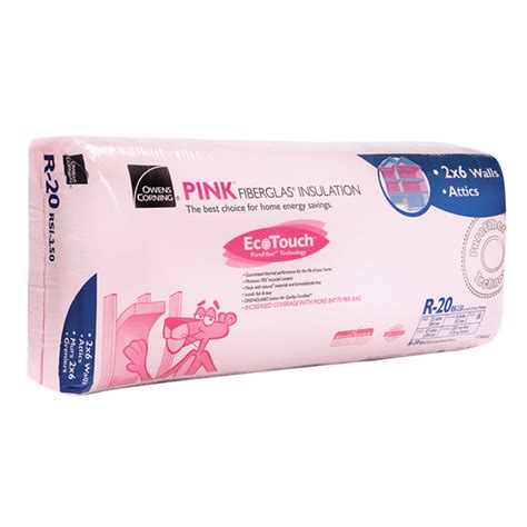 OWENS CORNING PINK FIBERGLAS® Insulation R-20 - Rona