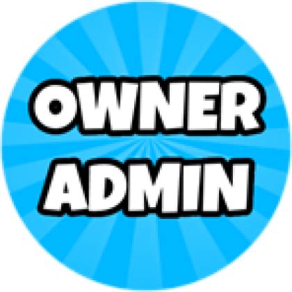 OWNER ADMIN - Roblox