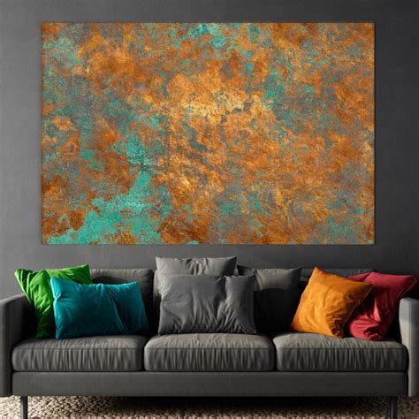 Oxidized Copper Wall Art - Etsy - muktibox.com