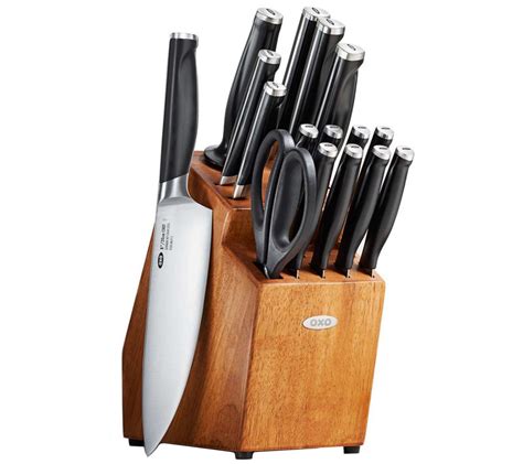 OXO Good Grips PRO 17-Piece Knife Block Set - Winestuff