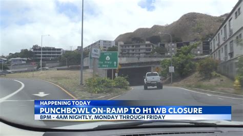 HONOLULU - The Hawaiʻi Department of Transportation (HDOT) notifies Oʻahu motorists of nightly full closures of the Waiʻalae Avenue on-ramp to the eastbound H-1 Freeway beginning on Monday, June 19, 2023, through Friday morning, June 23, 2023, from 8:15 p.m. to 5:15 a.m., for pavement reconstruction. The nightly closures of the on-ramp from Old Waiʻalae […]. 