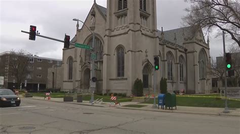Oak Park churches damaged due to high winds