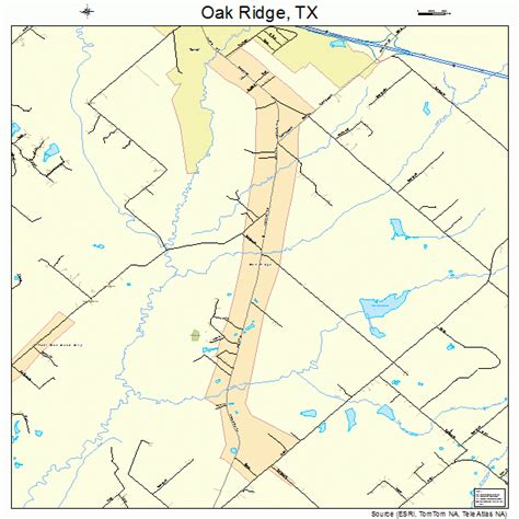 Oak Ridge, TX Map & Directions - MapQuest