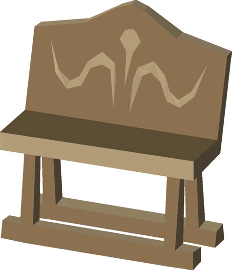 Oak bench - OSRS Wiki