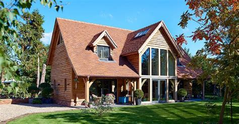 Oak framed houses devon.  Add warmth & a natural, tactile quality to your home in Nor...