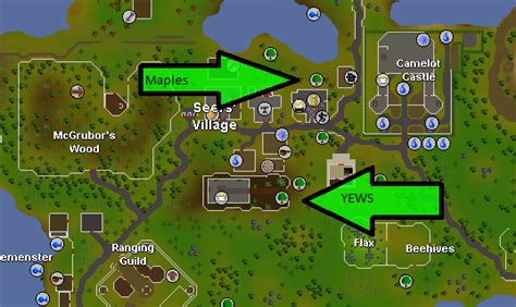 Oak trees in Varrock can be found north of the city, near the Castle and in the Lumber Yard. It’s a great choice for players who want to make a little extra profit by selling logs. Falador. The Quiet Alternative …