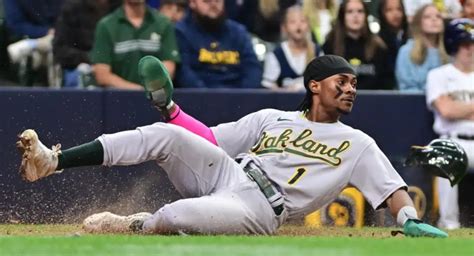 Oakland A’s final destination is unknown, but rookie Esteury Ruiz is getting somewhere in a hurry