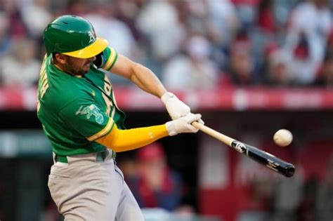 Oakland A’s hit five homers, make team history in win over Los Angeles Angels