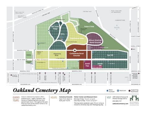 Oakland cemetery map.  About these numbers These percentages indicate ...