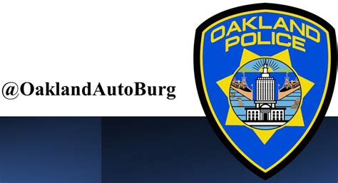 Oakland police shut down pilot program for reporting auto burglaries one day after launch
