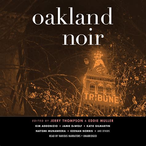 Full Download Oakland Noir By Jerry Thompson