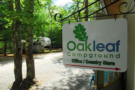 Oakleaf family campground. Oak Leaf Family Campground - 0.02 mi / 0.03 km Stateline Campresort - 2.64 mi / 4.24 km Hide-A-Way Cove Campground - 3.30 mi / 5.31 km George Washington Management Area - 3.50 mi / 5.63 km Camp Ponagansett - 3.93 mi / 6.33 km Bowdish Lake Camping Area - 3.93 mi / 6.33 km Holiday Acres Campground - 6.88 mi / 11.07 km Add A Campground Listings ... 