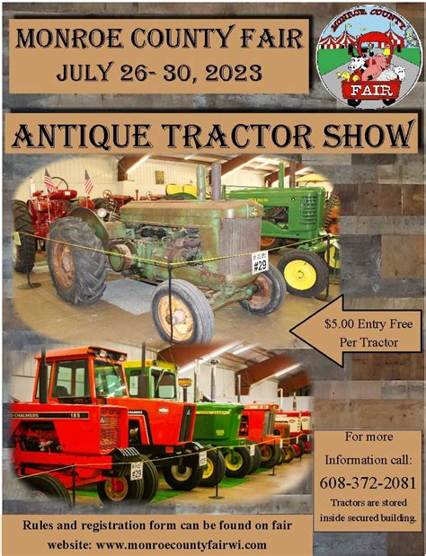 Oakley Tractor Show 2024 Schedule Debby Ethelin, The tuesday e