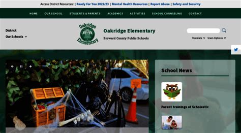 Oakridge Elementary School / Homepage